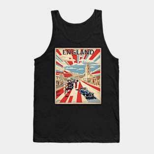 South West England Vintage Travel Tourism Tank Top